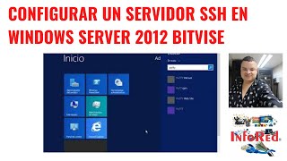 Cómo Configurar un Servidor SSH en Windows Server 2012 Bitvise [upl. by Arika154]