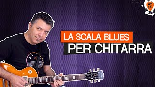 Lezioni di Chitarra Solista  La Scala Blues amp Pentatonica [upl. by Kacy72]