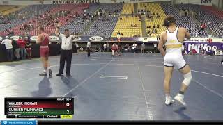 Junior 170 Gunner Filipowicz Woodward Academy High School Wrestling Vs Walker Ingham Wisconsin [upl. by Carleen]