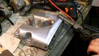 harley davidson shovelhead rocker box polishing 1 [upl. by Gudrin742]