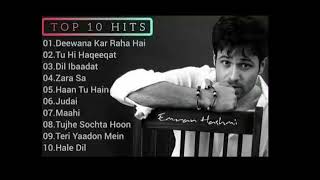 Best of Emraan Hashmi Top 10 Hindi bollywood romantic songs onlylyrex [upl. by Bourque854]