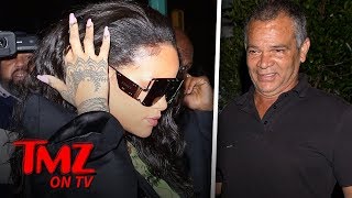 Rihanna Shades Her Father With Shades  TMZ TV [upl. by Novaelc]