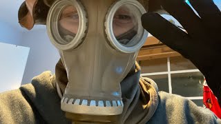 Gp5 Soviet gas mask [upl. by Sink450]