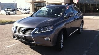 2013 Lexus RX350 AWD Luxury Package Start Up In Depth Tour and Review [upl. by Ellenej]