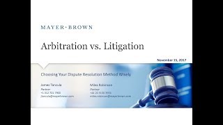 Arbitration vs Litigation Choosing Your Dispute Resolution Method Wisely [upl. by Adnaugal]