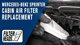 How to Replace Cabin Air Filter 2023 MercedesBenz Sprinter 2500  AQ1269C [upl. by Ssew]