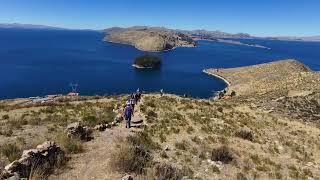 Bolivia Adventure day 1 Isla Del Sol Lake Titicaca [upl. by Netsoj]