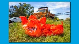 Caltrans HQOn the Job with CaltransLitter Removal [upl. by Dhu]