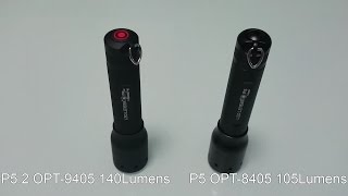 LED LENSER P5 P52 比較 [upl. by Vaientina294]