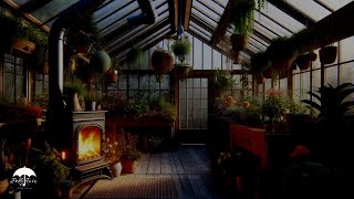 Cozy Heavy Rain by the Fireplace  Perfect Ambience for Relaxation DA2 [upl. by Nikolaus]