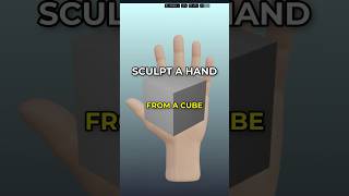 How to sculpt a Hand in blender blender3d blendertutorial digitalsculpting 3dsculpting [upl. by Idhem571]