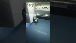 Vinyl Cutting  SeventySevenDigitalArts  Cuyi mini cutter shorts cutting tshirtprinting work [upl. by Chemaram]