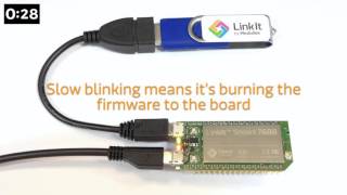 MediaTek LinkIt™ Smart 7688 tutorial Firmware upgrade with USB [upl. by Norrek]