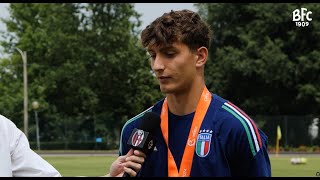 Massimo Pessina campione dEuropa con lItalia Under 17 [upl. by Kirven]