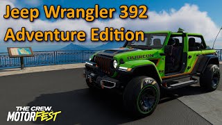 Jeep Wrangler 392 Adventure Edition The Crew Motorfest [upl. by Bay655]