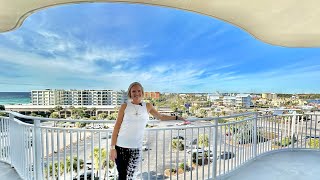 Waterscape B626 Video Tour Beachfront Condo Fort Walton Beach Florida Best Pools in Destin [upl. by Nahc]