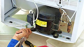 Como Reparar un Refrigerador Reparación Rápida y de emergencia muy fácil reparar nevera Recalibrando [upl. by Gerrilee]