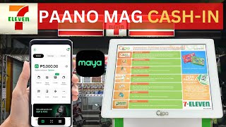 How to CASH IN Maya in 711 PayMaya CASH IN 2024 [upl. by Marybella]