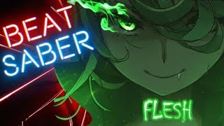 Beat Saber  Flesh  Nightcore  RubyChan FC  ExpertPlus [upl. by Kinny501]