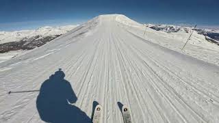 Serre chevalier piste noire Isolée [upl. by Dyob661]