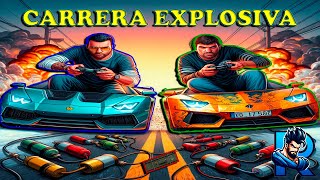 CAOS Y DIVERSIÓN  CARRERAS EXPLOSIVAS Y ACROBACIAS LOCAS  GTA V ONLINE [upl. by Tnaryb]