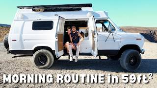 Our Van Life Morning in Under 3 Minutes [upl. by Willard394]