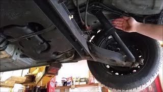 How To Replace Rear Shocks On A Nissan Sentra [upl. by Cassaundra]