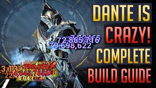 DANTE IS CRAZY Complete Build Guide  Dante Unbound [upl. by Jobina49]