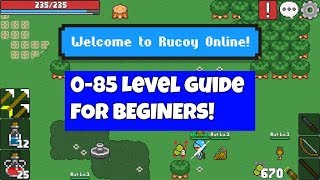 Rucoy Online  085 level guide for beginners  ExtaasiRCO [upl. by Glick108]