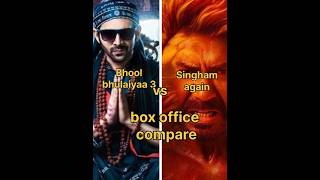 Bhool Bhulaiyaa 3 vs Singham The Ultimate Box Office Showdown [upl. by Odelia]