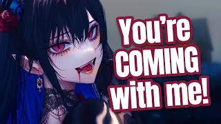 Yandere Vampire Only Wants YOUR Blood Dominant Yandere Vampire TW Kidnapping [upl. by Haleak129]