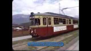 IVB tram departs Igls for Innsbruck in June 1986 [upl. by Trebloc]