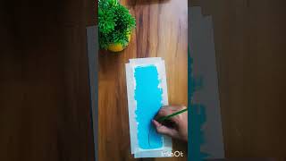 flower painting bookmark🔖bookmark ideas diybookmarks howtopaintacrylicflowers easyflowerpainting [upl. by Nonnaehr]