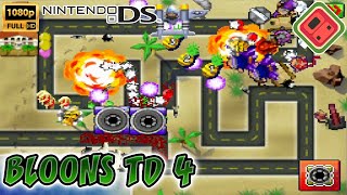 Bloons TD 4 DS HD Gameplay MelonDS [upl. by Eldred494]