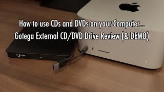 How to Use CDs and DVDs on a Computer with No Disk Drive [upl. by Erreid]