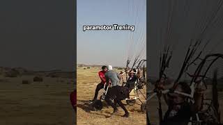 Paramotor trening in india viralvideo paraglider paramotorflying paramotor shorts virakshorts [upl. by Anivid]