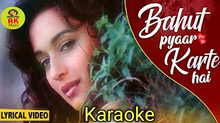 Bahut Pyaar Karte Hain Female Version Karaoke With Scrolling Lyrics Eng amp Hindi [upl. by Pompea]