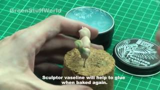 Using Sculptor Vaseline with Sculpey  PART 12 [upl. by Mchale]