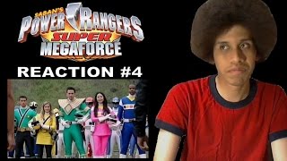 Reaction Power Rangers Super MegaForce  Legendary Battle Tommy and Past Rangers Return [upl. by Amian]