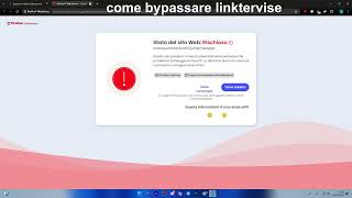 Come Bypassare Link da LINKTERVISE bypasscity [upl. by Iduj]