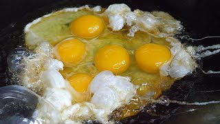 중화 계란 볶음밥  fried egg on fried rice  korean street food [upl. by Suoivatnod]