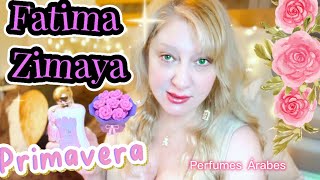 FATIMA DE ZIMAYA PERFUME FEMENINO FRESCO Y PRIMAVERAL🥰🌸🌸 [upl. by Hufnagel]