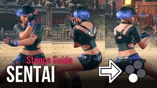 TEKKEN 8  Reina Sentai Stance Guide [upl. by Aram]