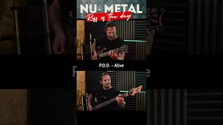 Nu Metal Riff of the Day  POD  ALIVE metal numetal pod [upl. by Hinch470]