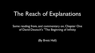 The Reach of Explanations [upl. by Conlan]