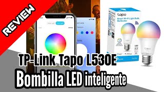 TPLink Tapo L530E  Bombilla LED inteligente [upl. by Giacamo156]