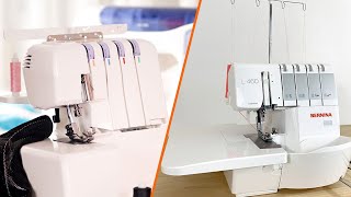 Sewing Machine Vs Overlock Machine  7 Main Differences  You Should Know [upl. by Etteloc]