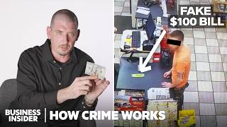 How Counterfeit Money Actually Works  How Crime Works  Insider [upl. by Adnorrehs500]