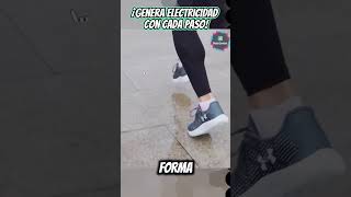 Zapatos Inteligentes Genera Electricidad con Cada Paso 🌟🔋 inventos [upl. by Gnous]