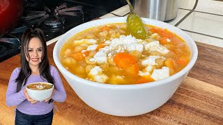 LA MEJOR RECETA DE SOPA DE GARBANZO [upl. by Lidstone]